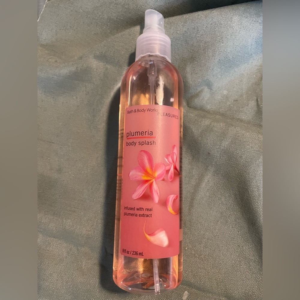 Discontinued Plumeria Body Splash